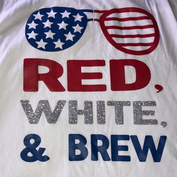 Red, White, & Brew Racerback - Picture 2 of 3